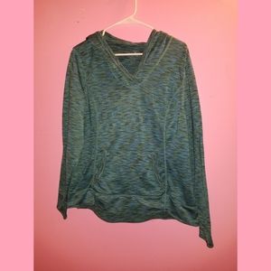 Fitted Hooded Sweatshirt